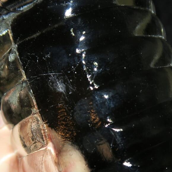 Footed Glass Trinket Tray Vanity Serving Decor Elegant Clear Divided - Picture 13 of 14